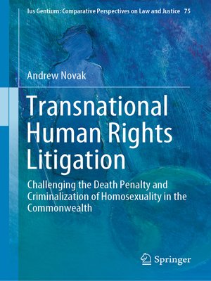 cover image of Transnational Human Rights Litigation